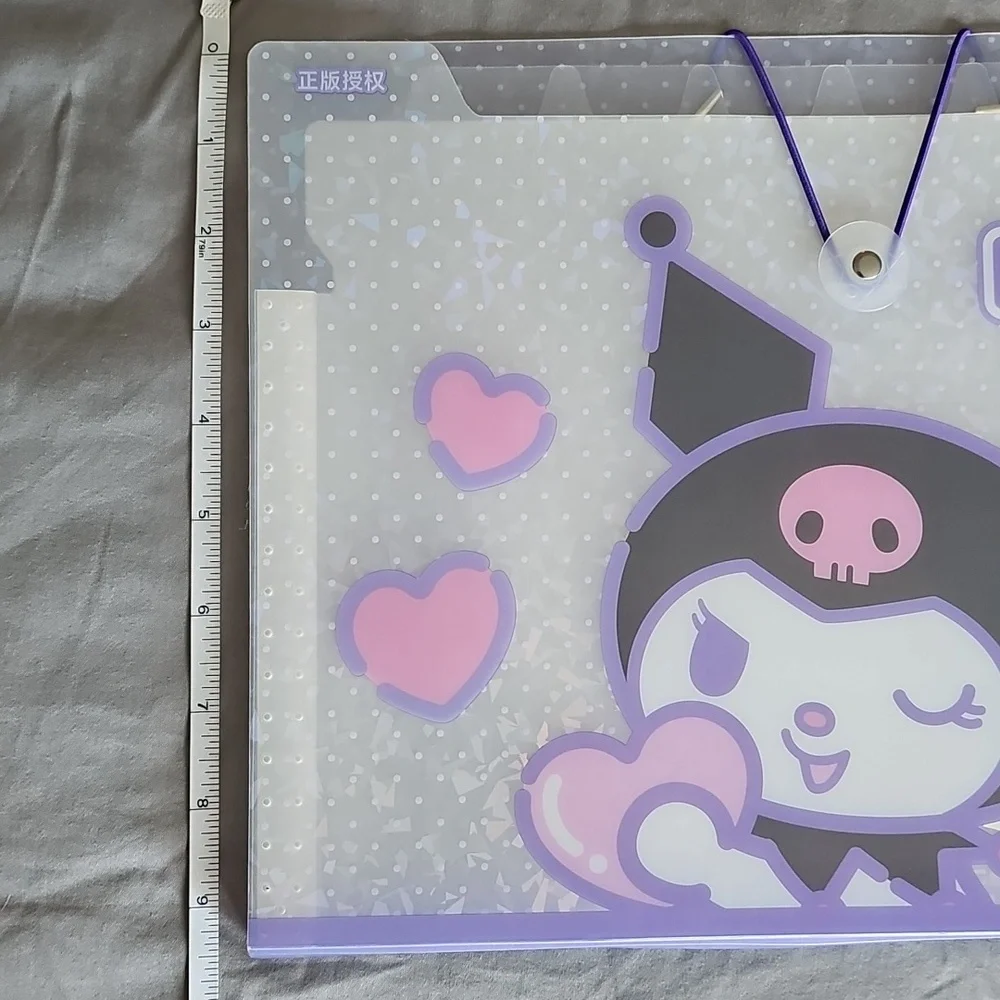Kuromi Accordion File Folder - Picture 4 of 7